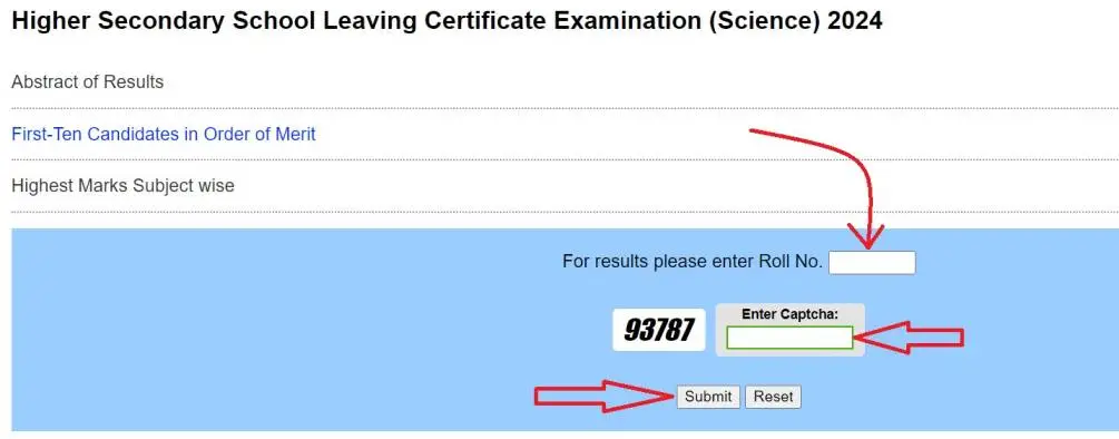 Meghalaya Board Class 12Th Science Result Checking Process 2024